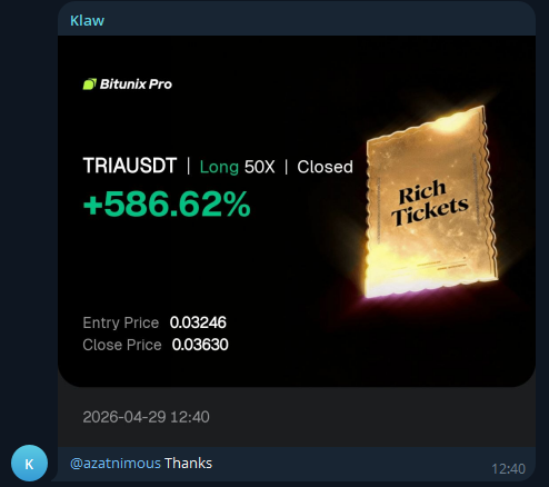 klaw TRIA PNL