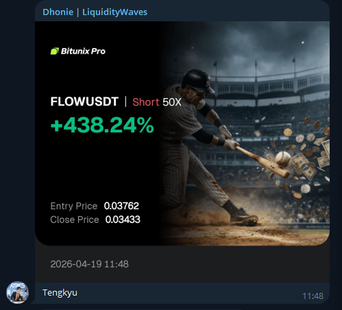 Dhonie FLOW PNL